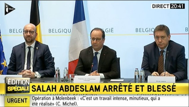 Hollande: la France va demander très vite l'extradition de Salah Abdeslam