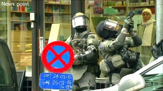 'Extensive and heavily armed security' as forces raid Molenbeek flat - BBC News_2