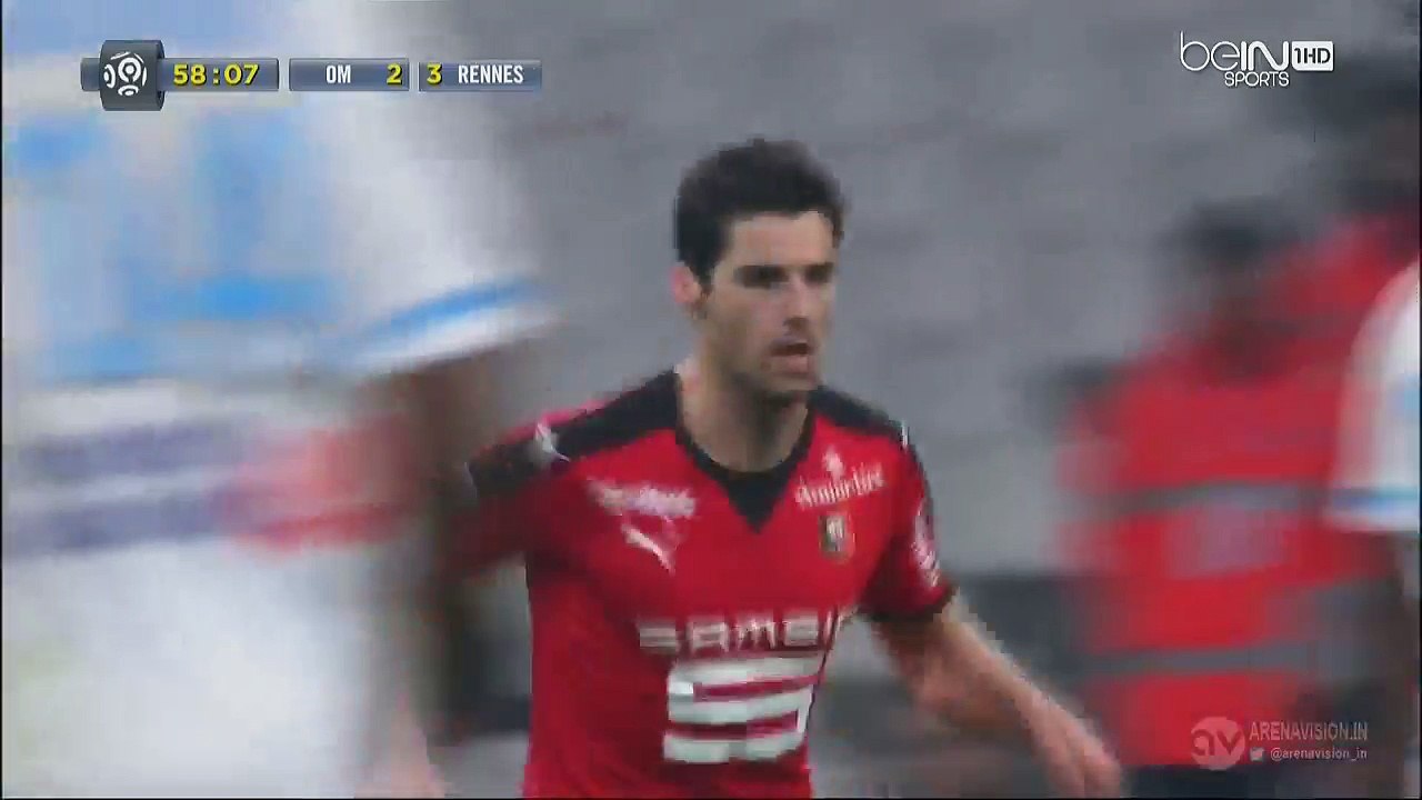 2-4 Yoann Gourcuff 2 nd Goal - Marseille 2 - 4 Rennes 18.03.2016