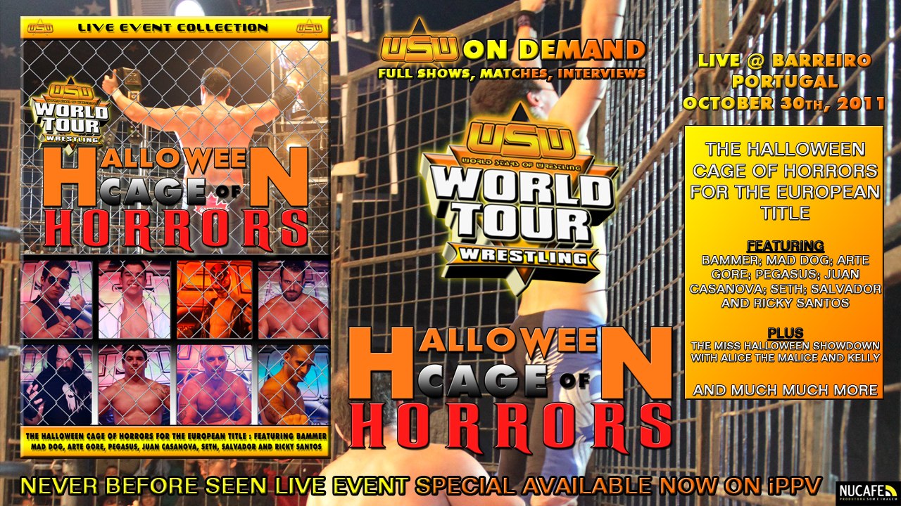 WSW WORLD TOUR - HALLOWEEN CAGE OF HORRORS - PREVIEW