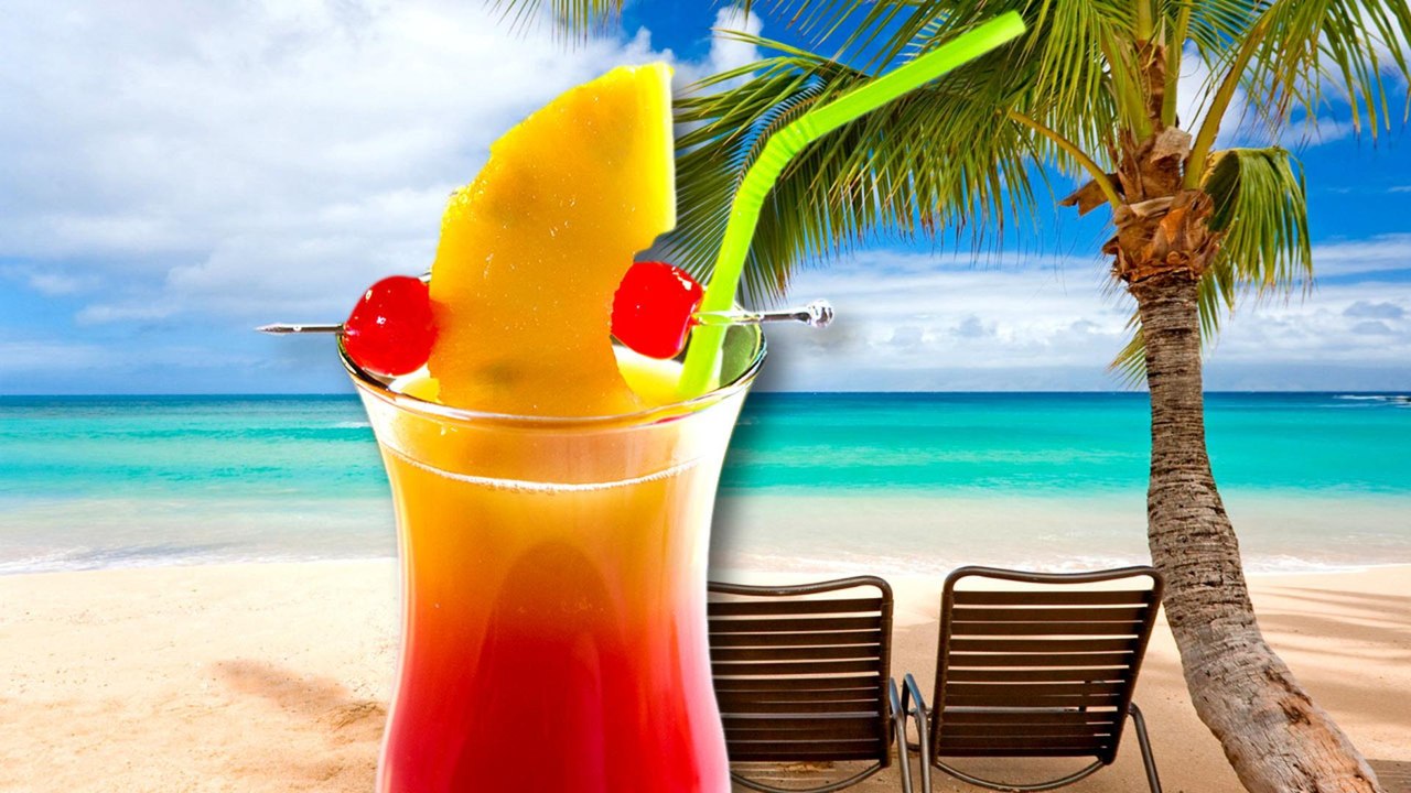 Pineapple Upside Down Cocktail, Cabana Boy Not Included