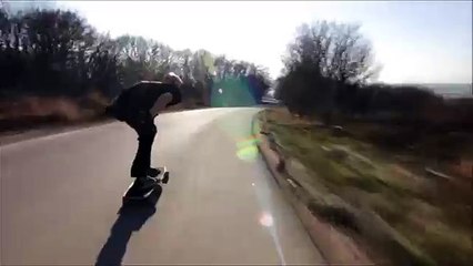 Skateboarder Crashes with Car