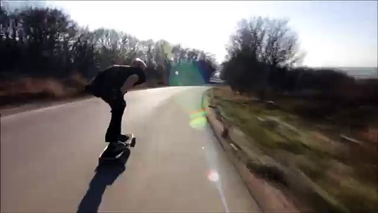 Skateboarder Crashes with Car