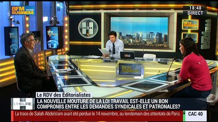 Le Rendez-Vous des Éditorialistes: La nouvelle mouture de la loi Travail est-elle un bon compromis entre les demandes syndicales et patronales ? - 18/03