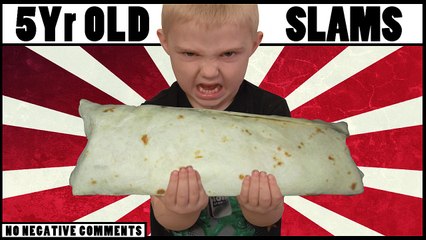 5 Yr Old Slams: McDonald's Sausage Burrito
