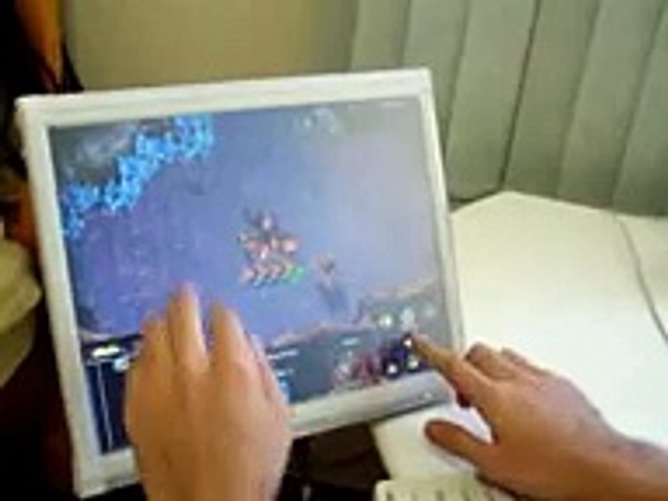 StarCraft + Touchscreen on linux with wine