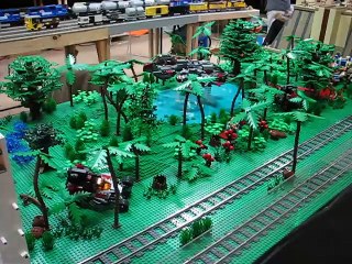 Starcraft Battle in Lego