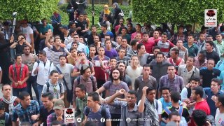 طلاب جامعة القاهرة في مواجهة الداخلية أثناء الامتحانات 8/5/2014 #طلاب_ضد_الانقلاب #يستاهلوا