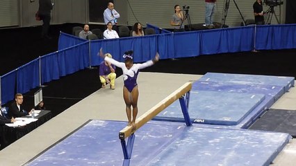 2013 NCAA Prelims 1 - Llomincia Hall (LSU) Fx