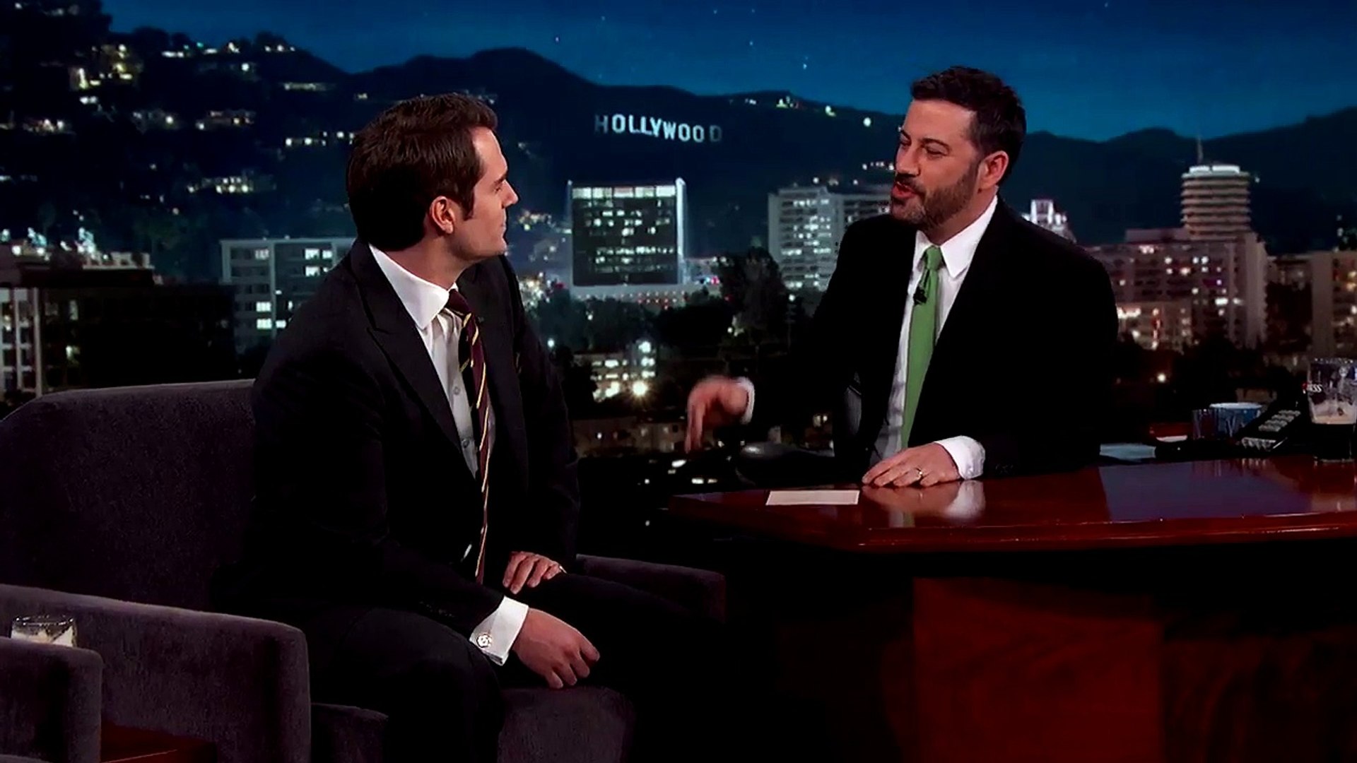 ⁣Henry Cavill Talks Filming with Ben Affleck