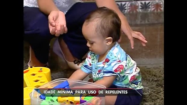 Infectologistas pedem diminuição da idade mínima para uso de repelentes