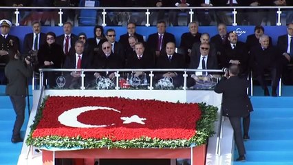 Çanakkale Zaferi'nin 101. yıl dönümü, Erdoğan'ın da katılımıyla kutlanıyor