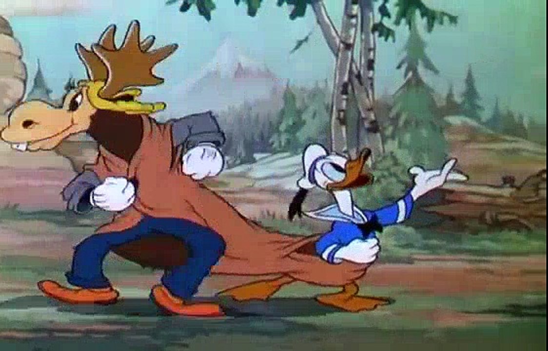 Mickey Mouse - Chasseurs d'élans (1937)  Meilleurs Dessins Animés