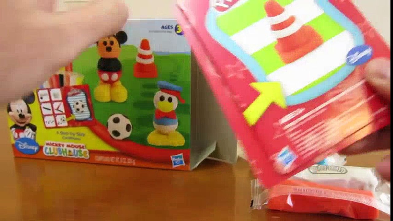 Play-Doh Disney Makeables Set Featuring Mickey Mouse & Donald Duck by Hasbro Toys!  Old Cartoons