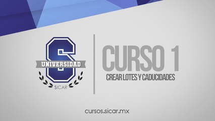 Lotes Y Caducidades (SICAR Versión 2.1)