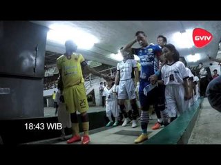 #TUNNELCAM Persib Bandung vs FC Sriwijaya