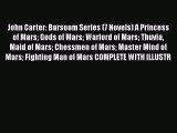 PDF John Carter: Barsoom Series (7 Novels) A Princess of Mars Gods of Mars Warlord of Mars