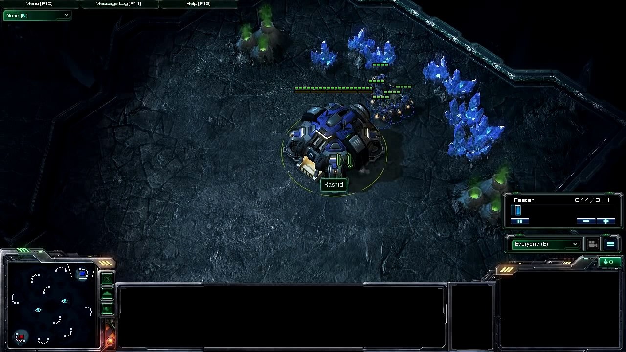 Most Awesome StarCraft 2 Cheese Move Ever!
