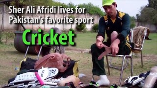 Sher Ali Afridi lives for cricket