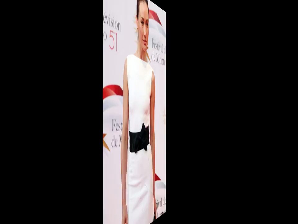 Maggie Q-that pretty white dress'