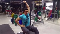 Vücut Geliştirme Hareketleri - One Arm Dumbbell Triceps Extension