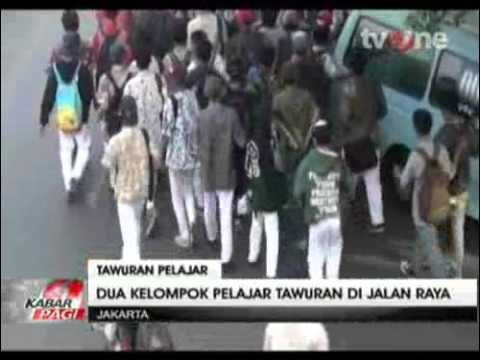 2 Kelompok Pelajar SMK Terlibat Tawuran di Matraman