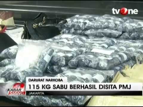 Polisi Gelar Rilis Barang Bukti Narkoba Jaringan Internasional