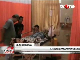 Gara gara Sound System, Keponakan Bacok Paman Sendiri