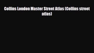 Download Collins London Master Street Atlas (Collins street atlas) PDF Book Free