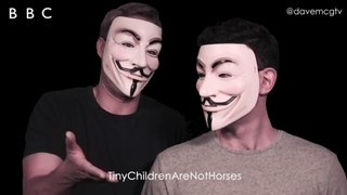 Anonymous members who hacked Donald Trump Funny Video #optrump