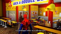 Spiderman Songs Lyrics ♫ Polly Wolly Doodle ♫ Spiderman Nursery Rhymes McQueen