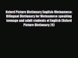 PDF Oxford Picture Dictionary English-Vietnamese: Bilingual Dictionary for Vietnamese speaking