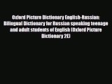 PDF Oxford Picture Dictionary English-Russian: Bilingual Dictionary for Russian speaking teenage