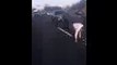 Money Spills On Highway In Wayne, N.J. VIDEO CREDIT: Joseph Martinez