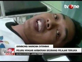 Peluru Nyasar Polisi Lukai Pelajar di Bondowoso