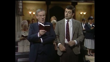 Mr. Bean - Eating Sweets In Church