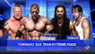 WWE  Triple H _ Brock Lesnar vs. Roman Reigns _ Dean Ambrose- Tornado Tag Team Match
