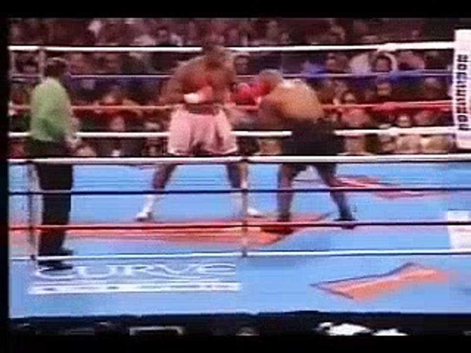 Mike Tyson VS Lennox Lewis Round 8 Knock out punch Boxing Best Boxers