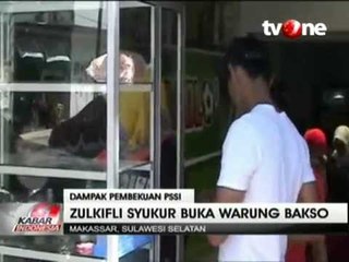 Bek Timnas Indonesia Zulkifli Syukur Jadi Tukang Bakso