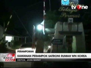 Kawanan Rampok Satroni Rumah Warga Negara Korea