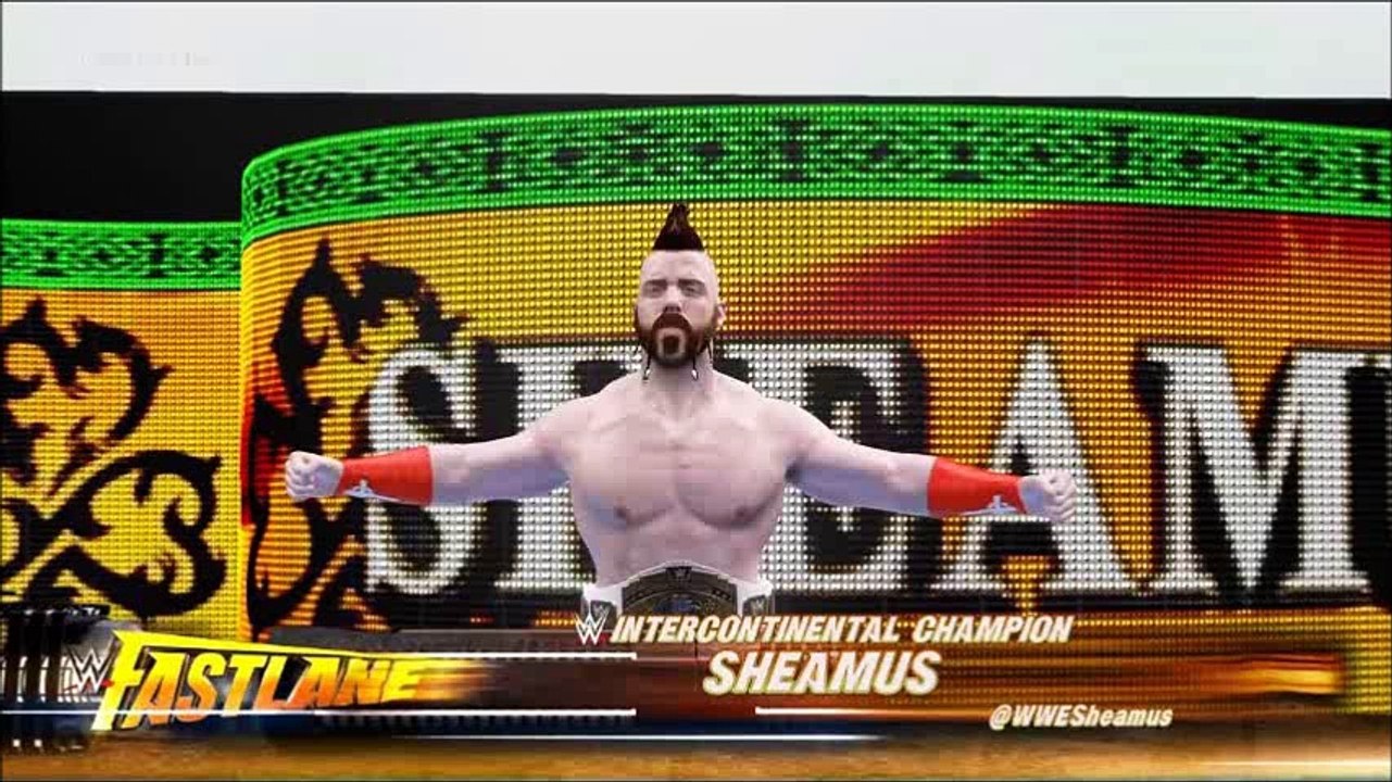 Fastlane 2016 [Sheamus vs Dean Ambrose vs Drew McIntyre - International Championship]