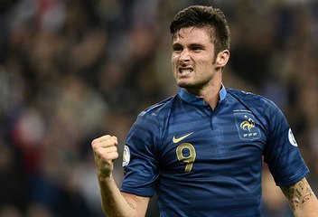 Gros plan sur Olivier Giroud
