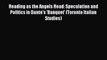 PDF Reading as the Angels Read: Speculation and Politics in Dante's 'Banquet' (Toronto Italian