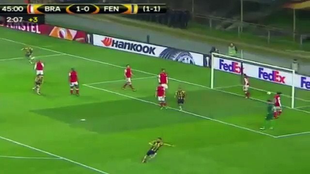 Sporting Braga 4 - 1 Fenerbahçe GOALL ALPER POTUK Turkish Spiker