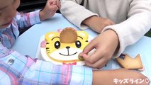 しまじろう ケーキ で こうくん ５才のお誕生日のお祝いしたよ♫ Shimajiro cake Kou-kun Birthday party