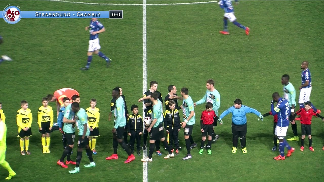 J25 National 2015 - 2016 : RC Strasbourg - FC Chambly-Thelle