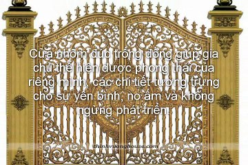 MẪU CỬA NHÔM ĐÚC TRỐNG ĐỒNG TRUNG TÂM