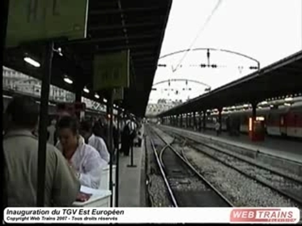Inauguration du Tgv Est Européen