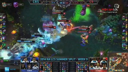 Highlight C9 Sneaky Kog'maw Quadrakill