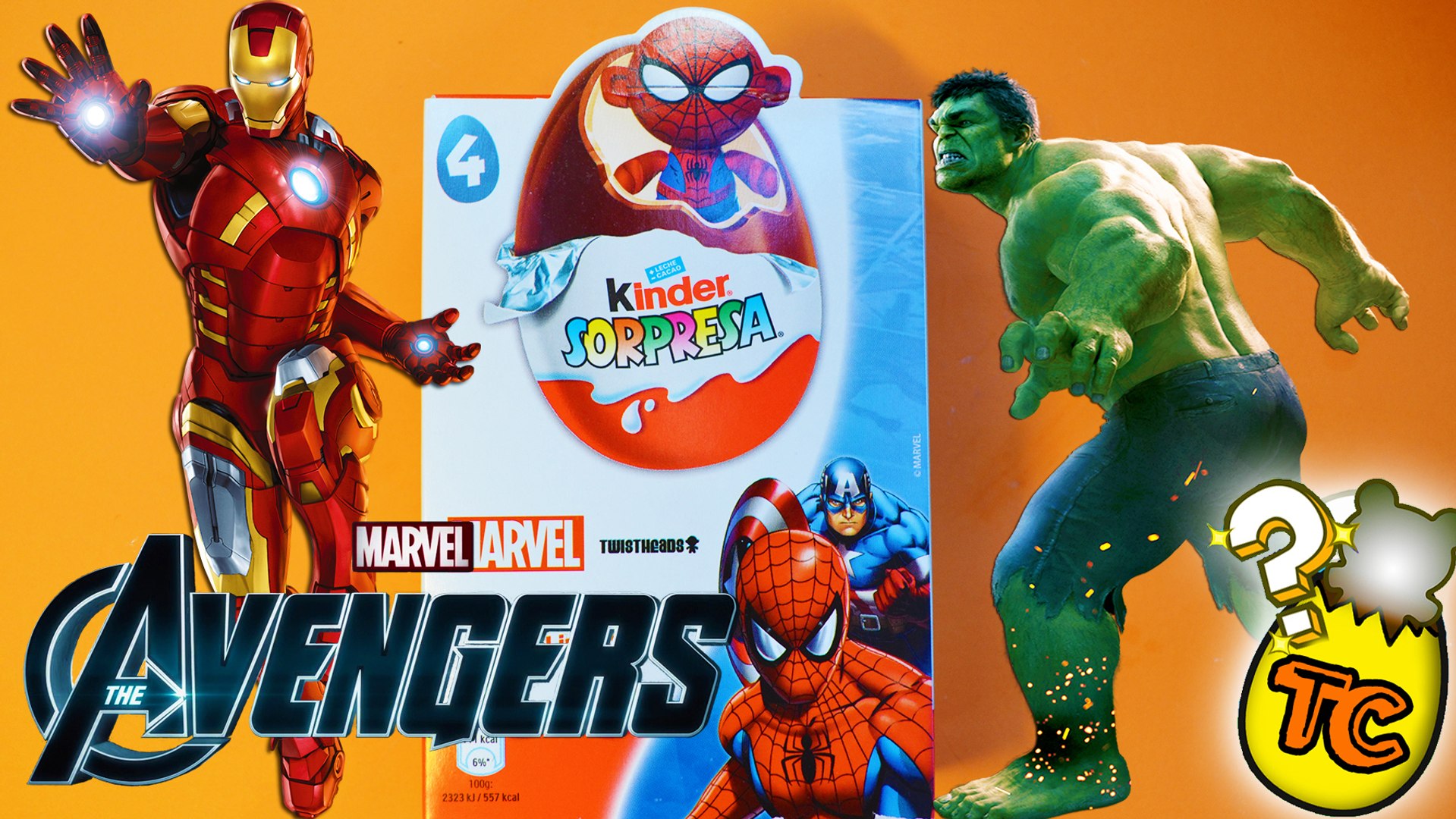 MARVEL SUPER HEROES KINDER SURPRISE EGGS UNBOXING TOYS FOR KIDS | Toy  Collector - Vídeo Dailymotion